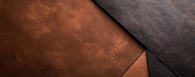 Foto uma superfície de textura de couro castanho com uma superfície de texura áspera