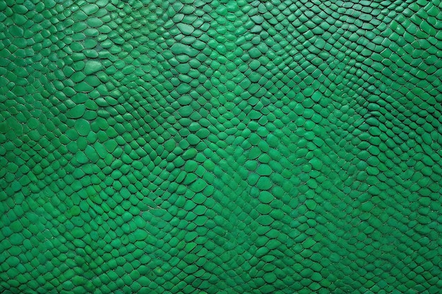 Uma textura de fundo de pele de cobra verde