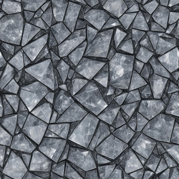 Foto uma textura hipnotizante de pedra de cristal preto