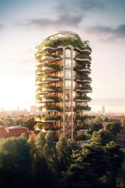 Uma torre residencial contemporânea de 7 andares influenciada pelo estilo distinto de Thomas Heatherwick