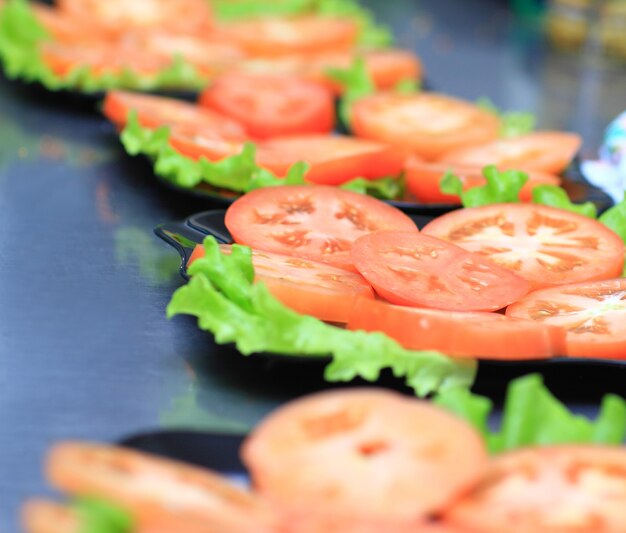 Uma variedade de deliciosos produtos culinários