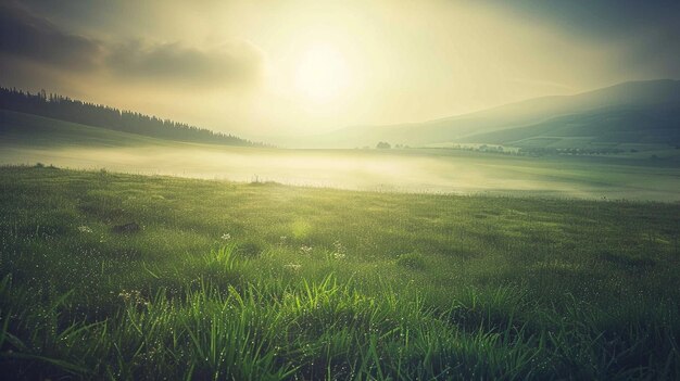 Uma vasta paisagem agrícola