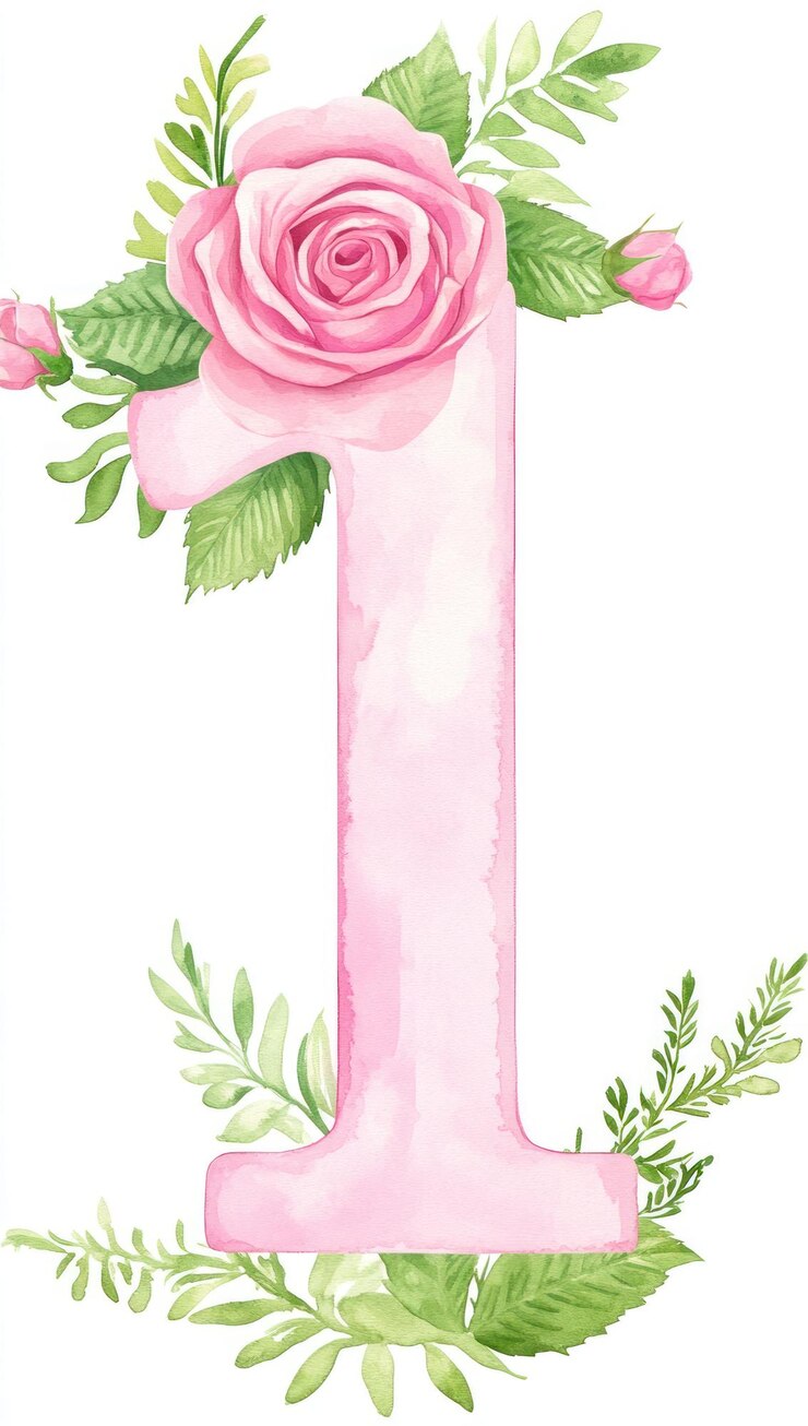 Foto uma vela rosa com a palavra " rose " é pintada sobre um fundo branco