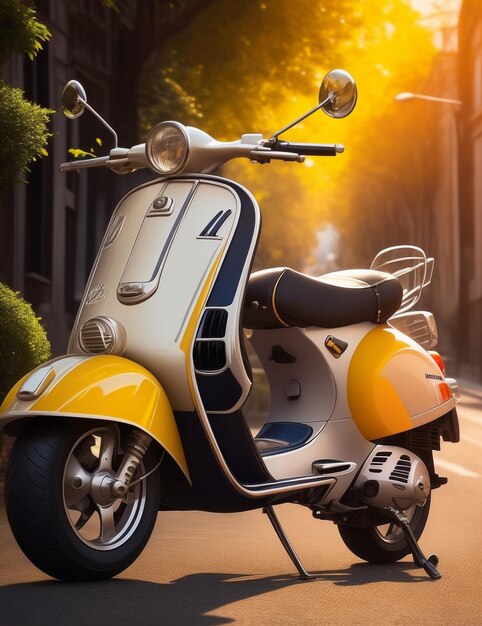 Foto uma vespa contec