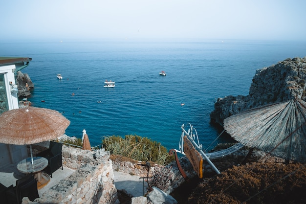 Uma vista fantástica sobre "il ciolo" em puglia