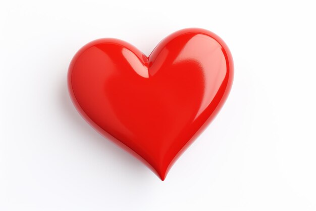 Uma vitrine artística do amor através de elegantes silhuetas de coração do Dia dos Namorados geradas por Ai