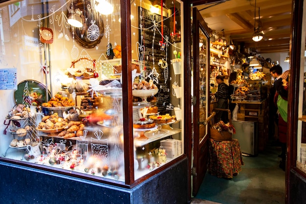 Uma vitrine com uma vitrine em Amsterdã