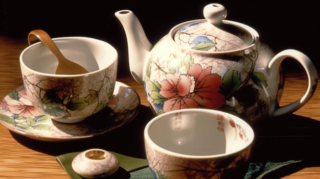 Uma xícara de calma Belas imagens da hora do chá