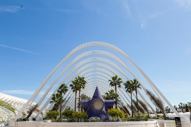 Umbraculo Ciudad de las Artes y las Ciencias Valencia España