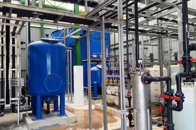 Umkehrosmose-Wassersystem für Kraftwerksdampfturbine