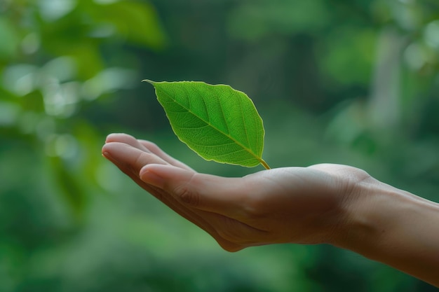 Foto umweltfreundliche technologie zur verringerung des klimawandels und zur förderung der nachhaltigkeit