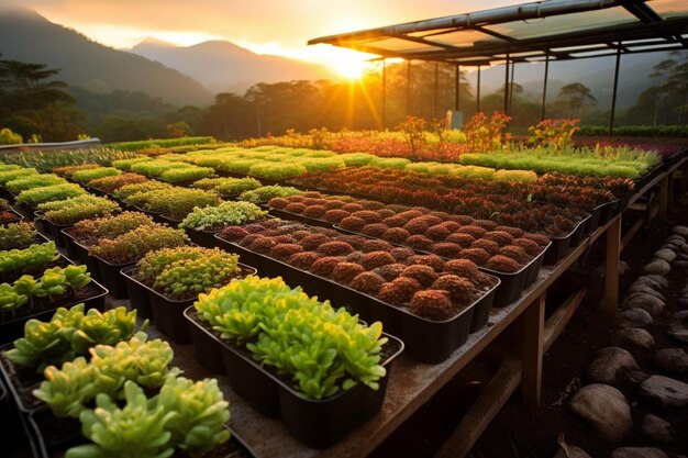 Umweltfreundliches Eden Farming-Foto