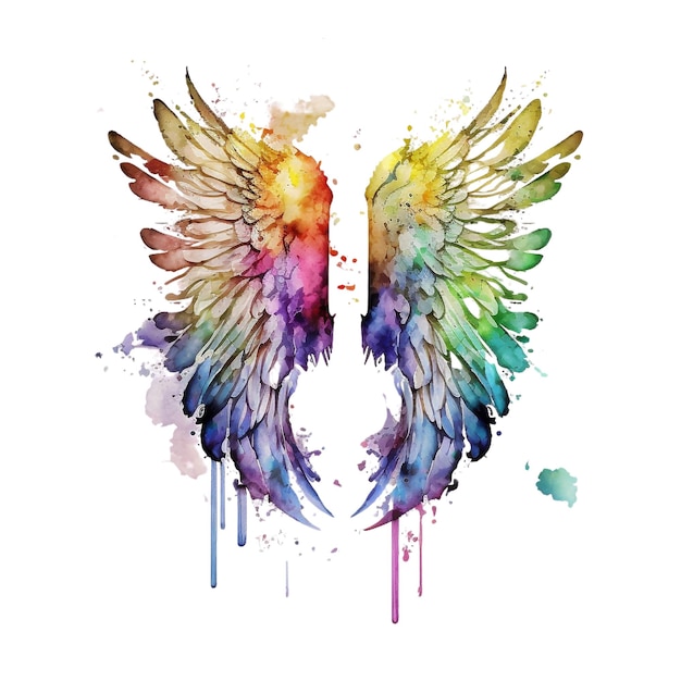 Unbetiteltes Design rainbow_angel_wings 4