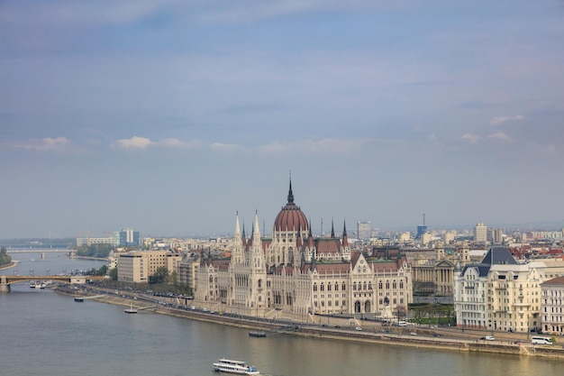 Ungarisches Parlamentsgebäude Budapest Ungarn