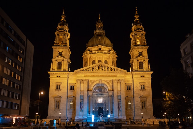 Ungarisches Parlamentsgebäude in der Stadt Budapest.