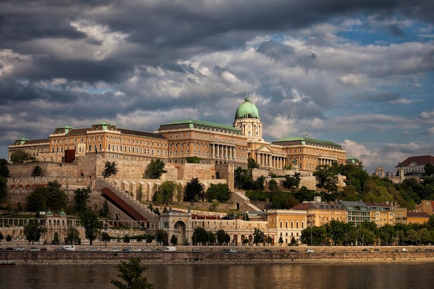 Ungarn, Budapest, Burgpalast an der Donau