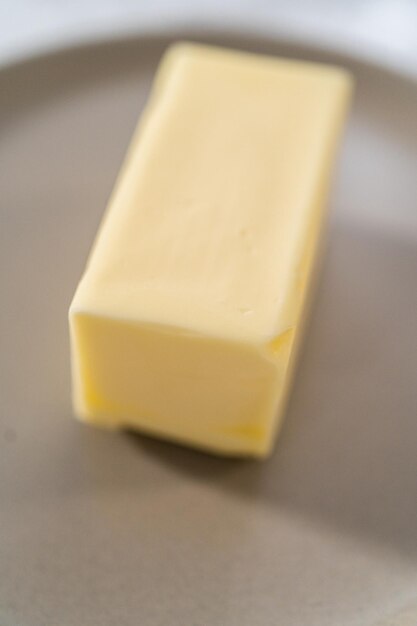 Ungesalzene Butter schmelzen