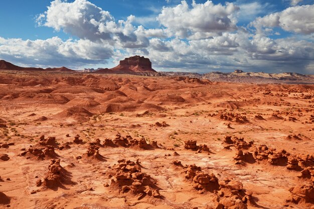 Ungewöhnliche Naturlandschaften im Goblin Valley SP in Utah, USA