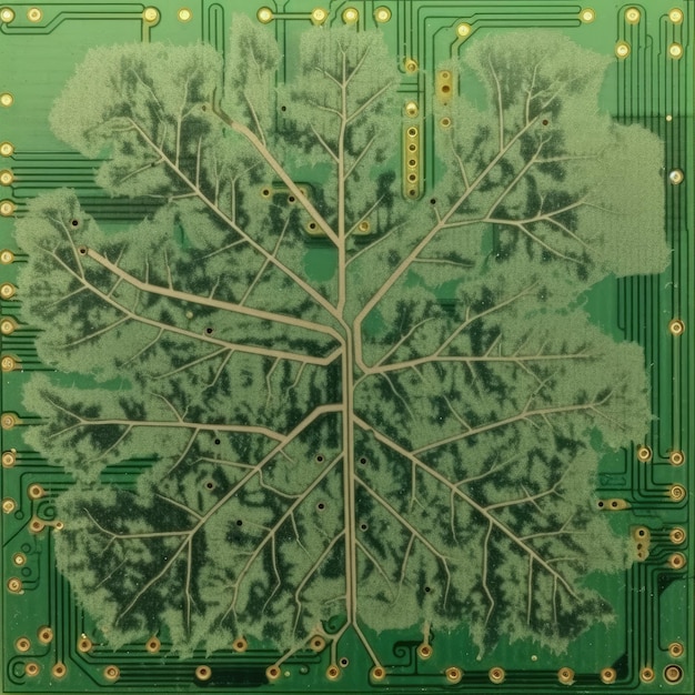 união da tecnologia e da natureza