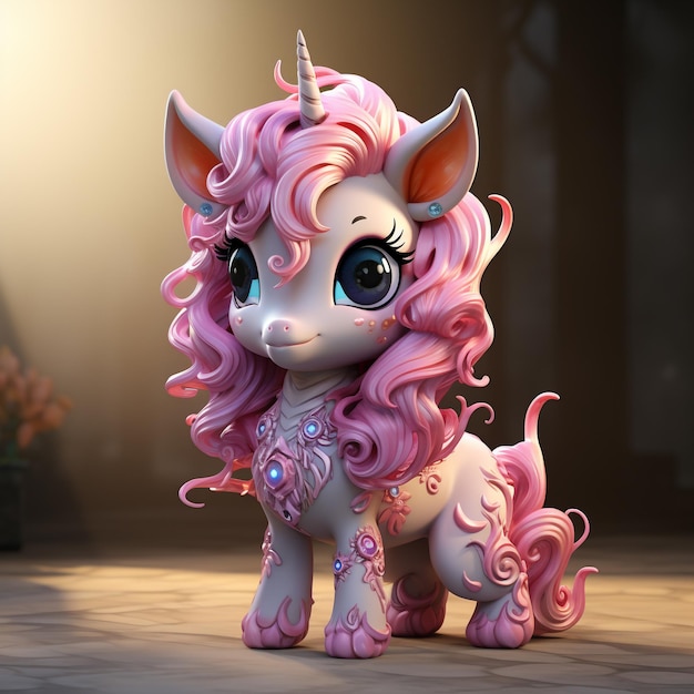 Unicornio Chibi