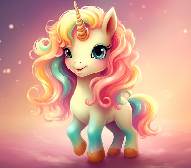 Unicornio Chibi