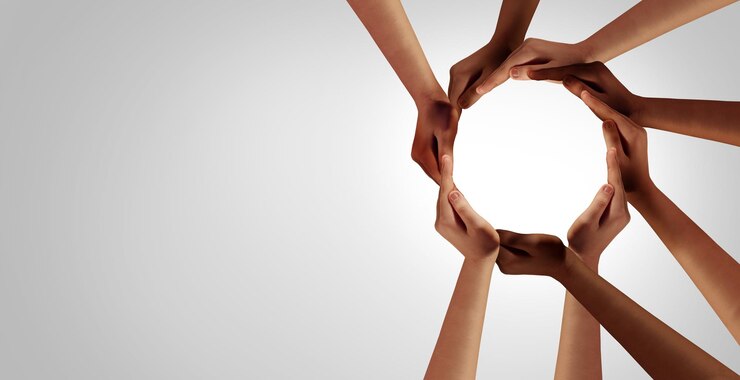 Foto unidad y diversidad en los negocios
