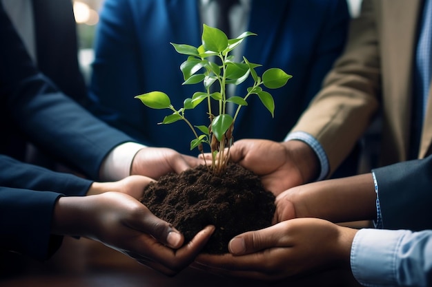 Unidad de negocios IA generativa de plantas ambientales