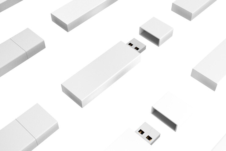 Foto unidade flash usb png fundo transparente