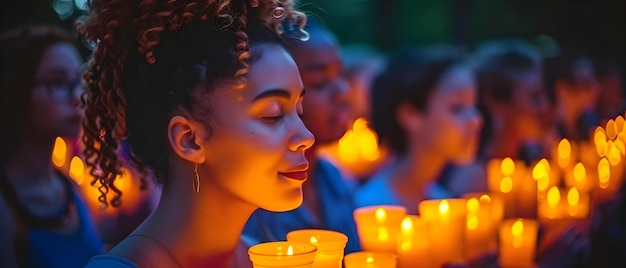 Unidade na Luz para a Conscientização sobre o Autismo Conceito Conscienciamento Sobre o Autismo Luz Unidade Apoio Inclusividade