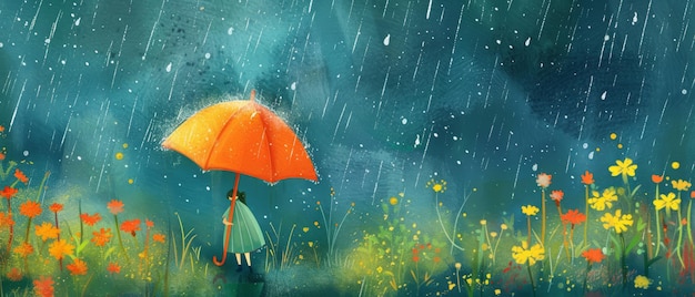 Unidos bajo el disfraz de la lluvia Una comunidad diversa