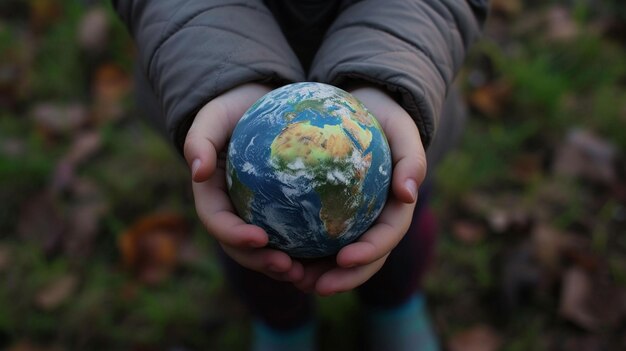 Foto unidos para preservar nuestro planeta