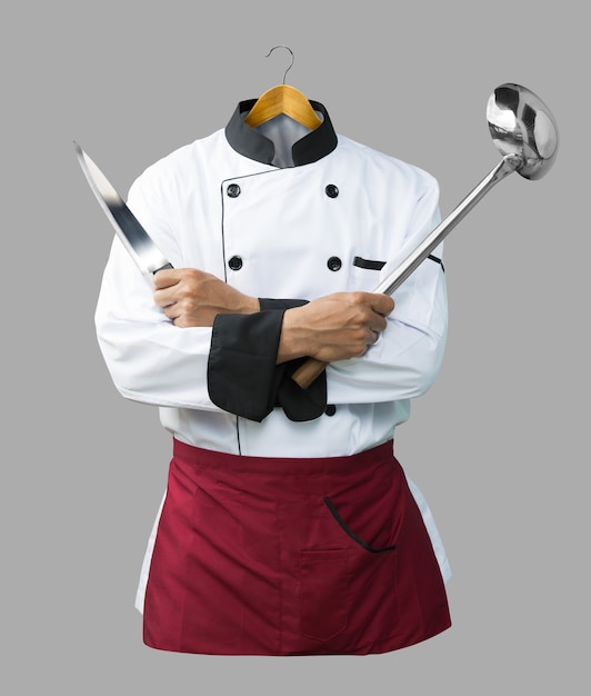 Foto uniforme de cocinero