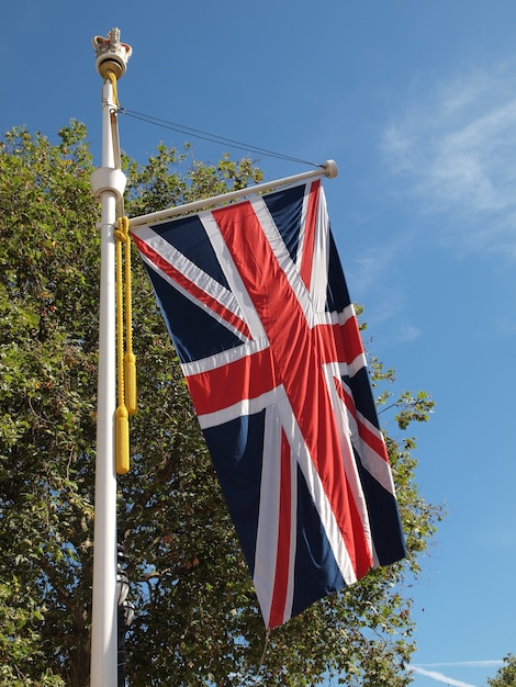 Union jack de la bandera del Reino Unido