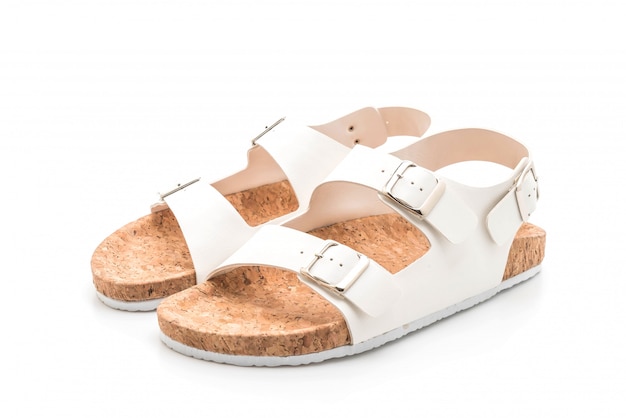 Unisex-Ledersandalen