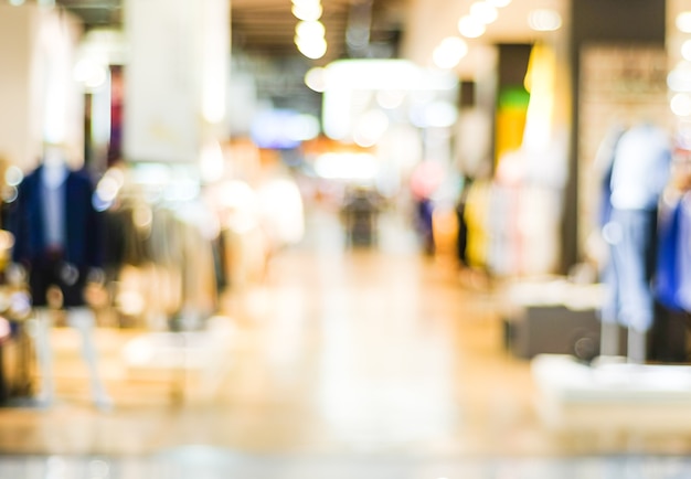 Unschärfestore mit bokeh hellem Hintergrund