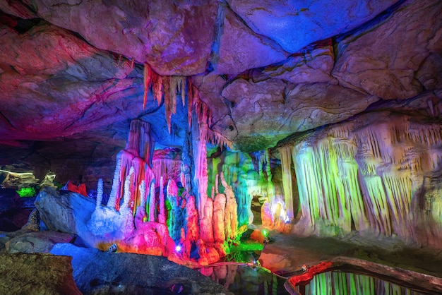 Unterirdische Höhlen in Xintai City, China