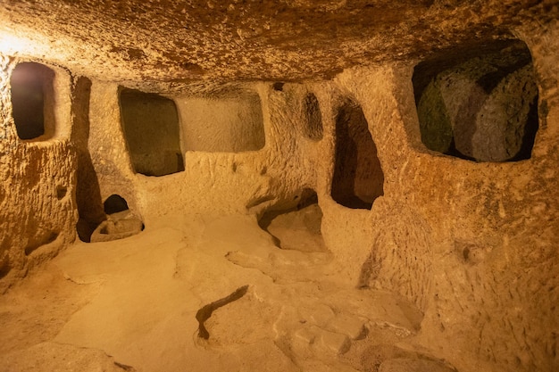 Unterirdische Stadt Kaymakli Nevsehir Türkei