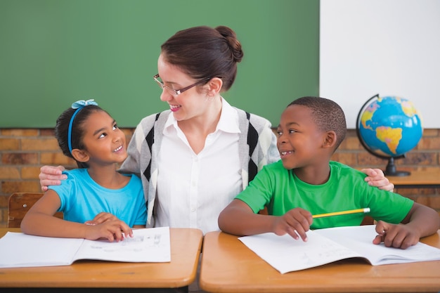 Unterricht mit Schüler