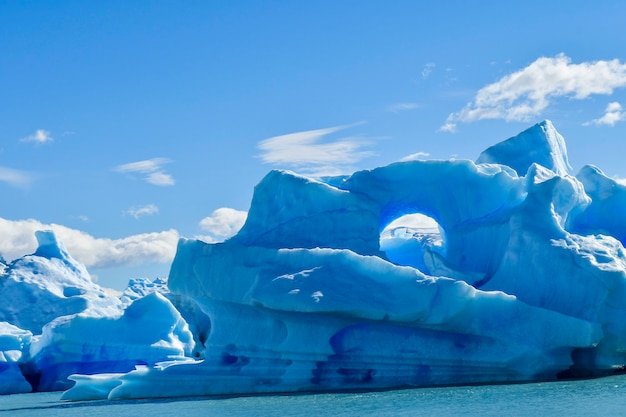 El Upsala es un glaciar patagónico que desemboca en el lago Argentino.