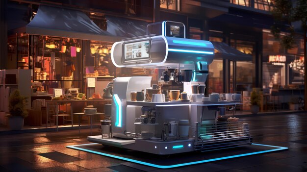 Urban Brews von TechnoCoffee Extravaganza Robotic Baristas