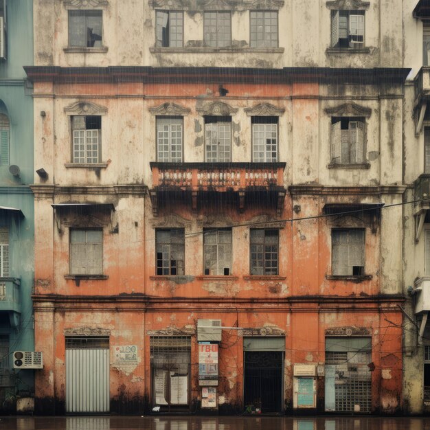 Urban Decay erforscht die schmutzige Architektur von Kolkata durch Bilder mit direkter Textur