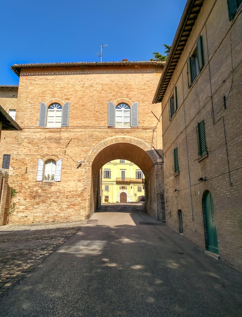 Urbino Architektur der Altstadt