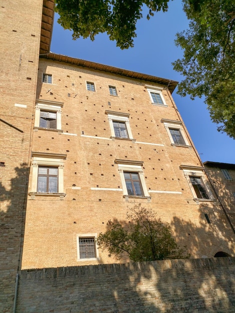 Urbino Arquitectura de la ciudad vieja