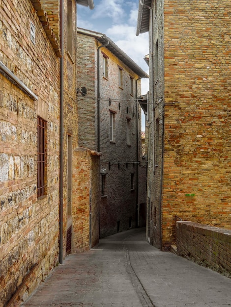 Urbino Casas de la ciudad vieja
