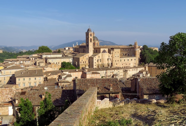 Urbino Vista panorámica del Palacio Ducal