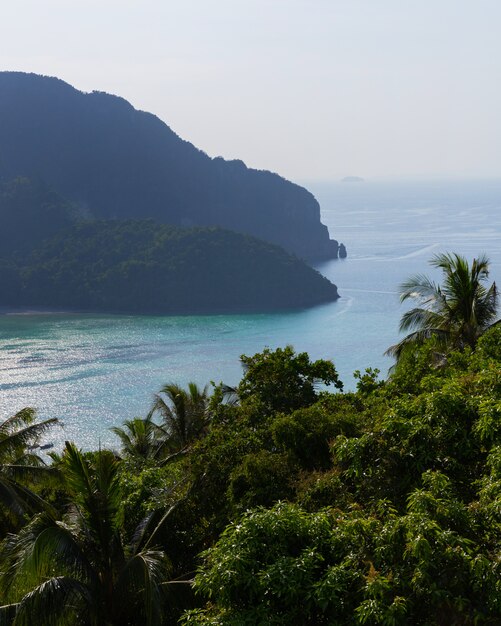 Urlaubsreisen und Urlaub auf tropischer Insel