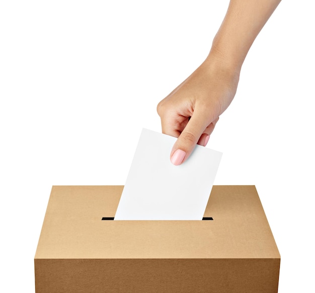 Urnas voto de elenco referendo eleitoral política eleger mulher feminino democracia mão eleitor