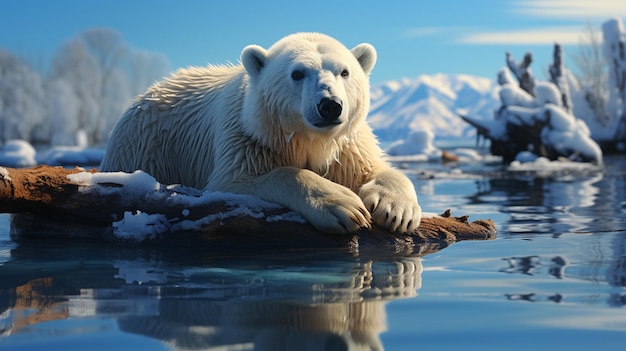 urso polar no Ártico urso polar