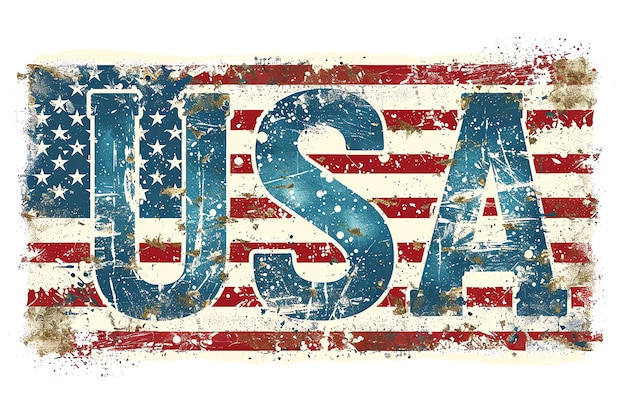 USA-Flagge erzeugt von AI