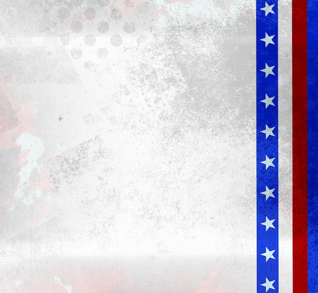 USA-Flagge Vektor-Grunge-Design